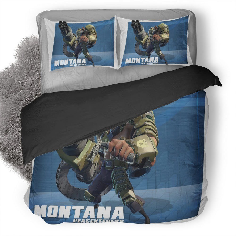 Battleborn Montana Peacekeepers 3D Customized Duvet Cover Bedding Set