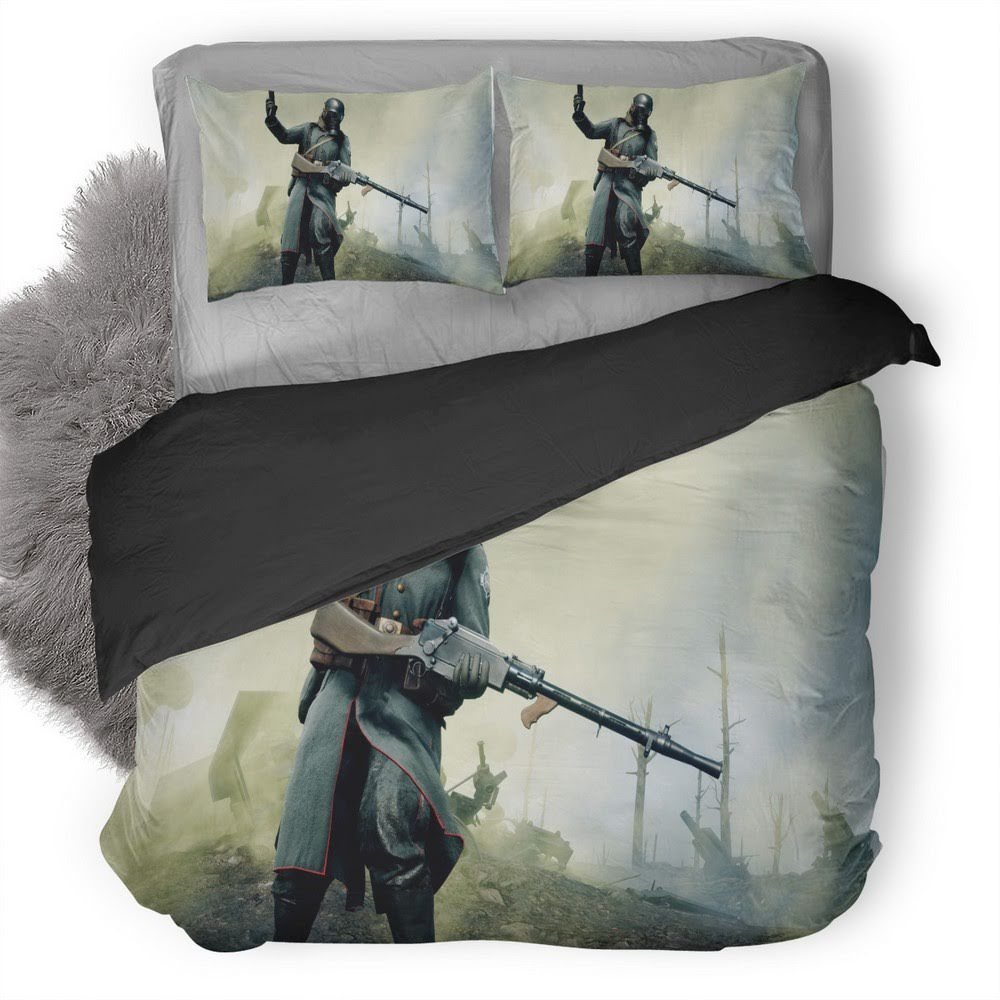 Battlefield 10 3D Customized Duvet Cover Bedding Set