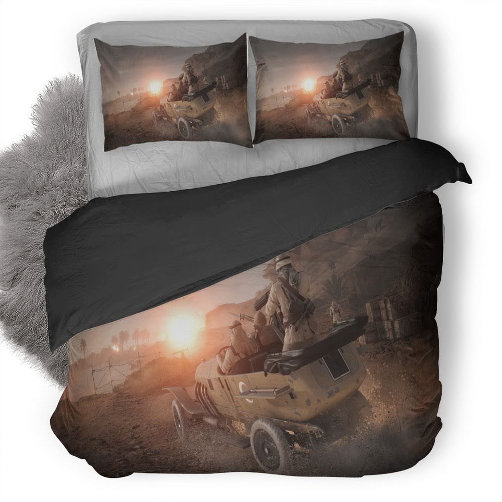 Battlefield 13 3D Customized Duvet Cover Bedding Set