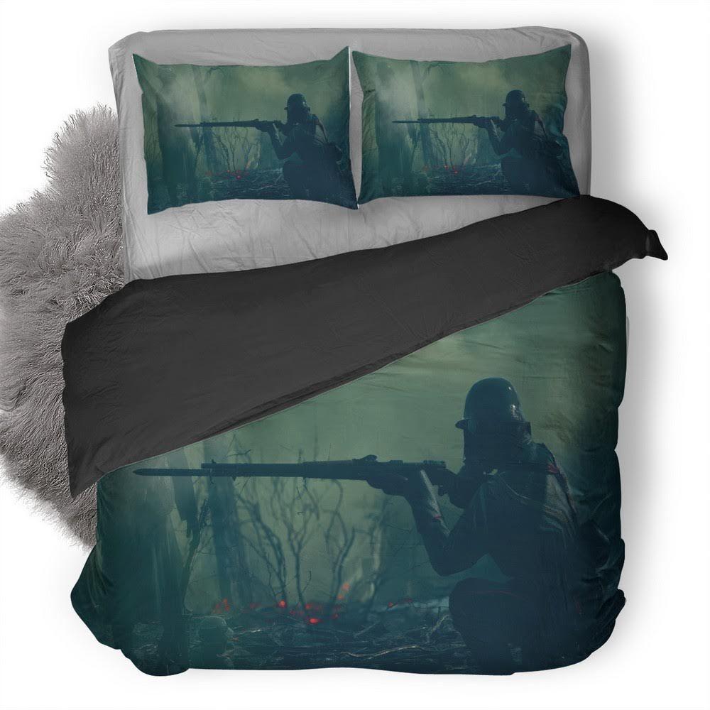 Battlefield 21 3D Customized Duvet Cover Bedding Set