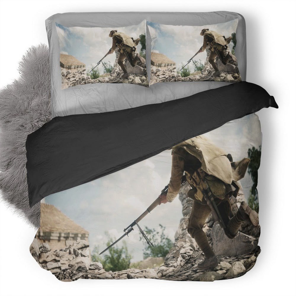 Battlefield 23 3D Customized Duvet Cover Bedding Set