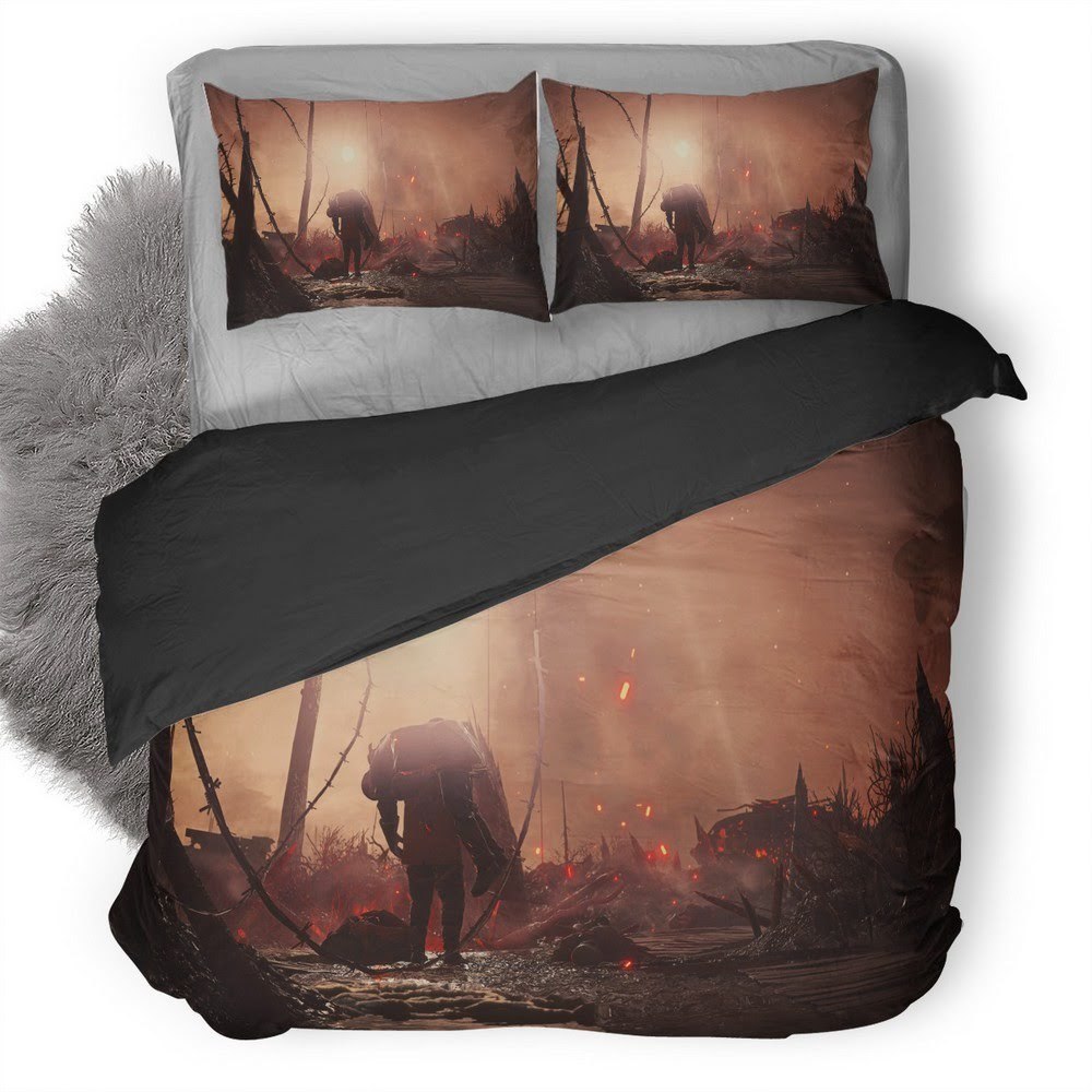 Battlefield 25 3D Customized Duvet Cover Bedding Set