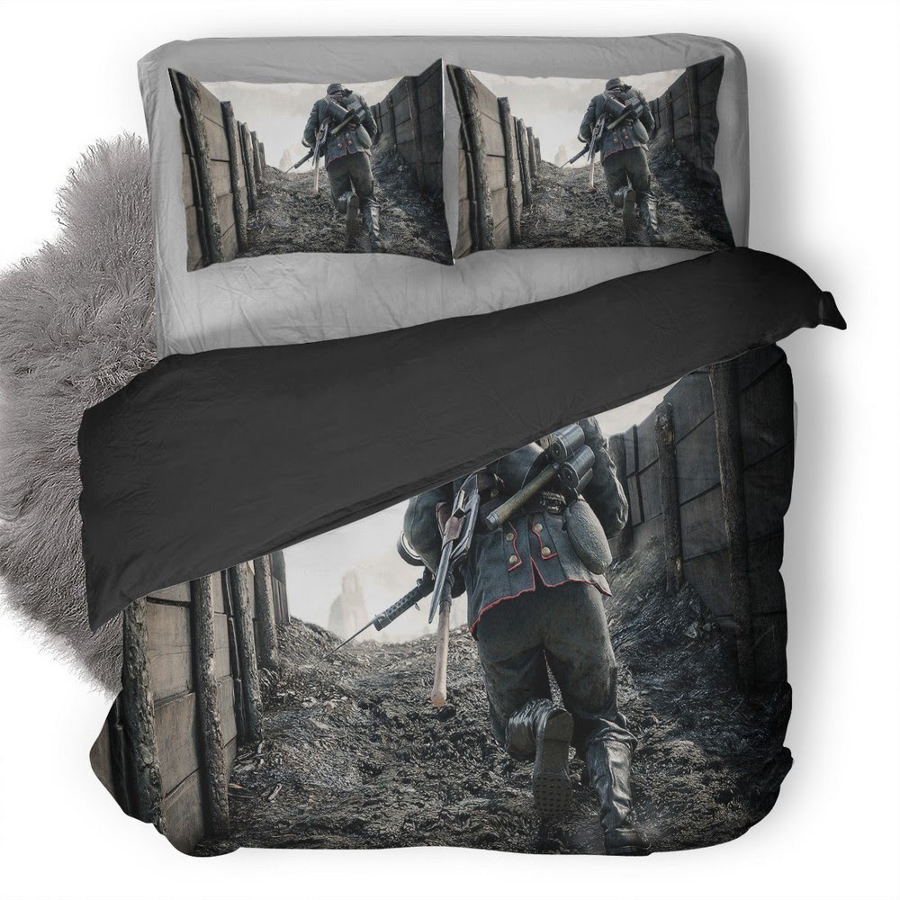 Battlefield 26 3D Customized Duvet Cover Bedding Set