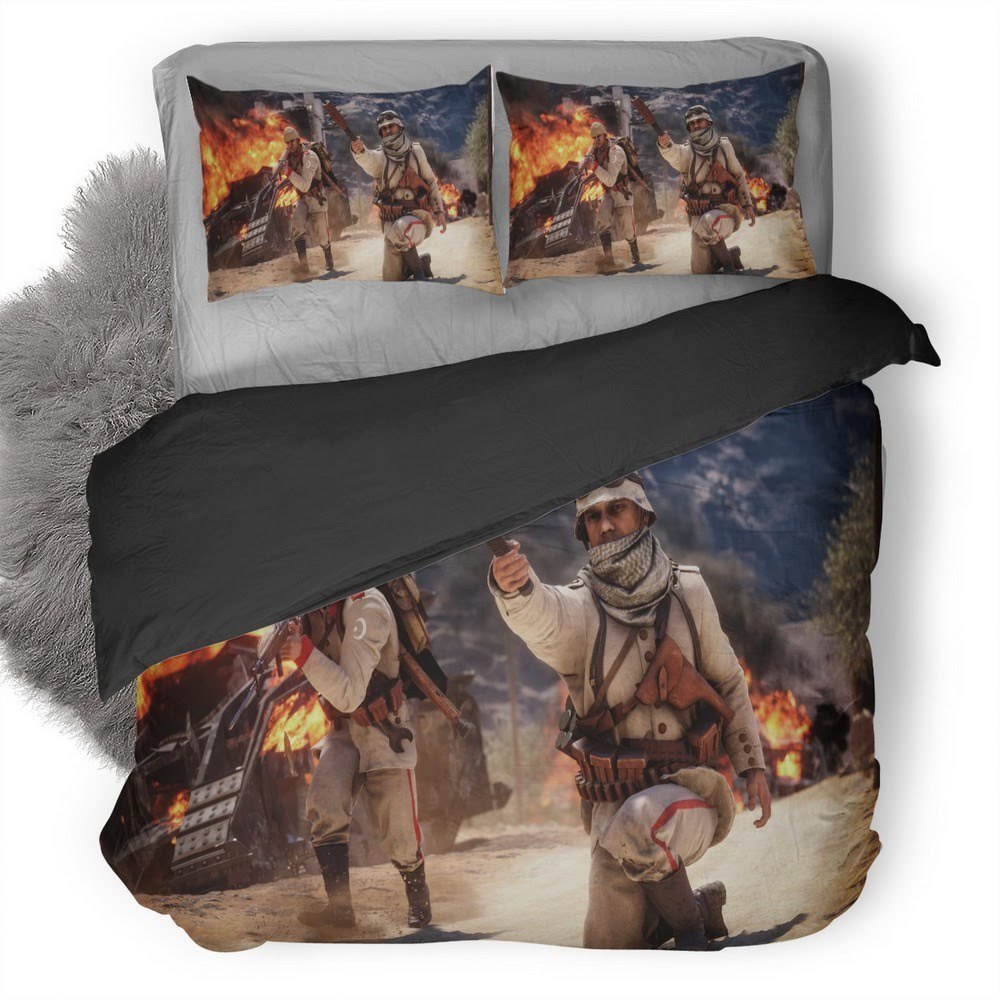 Battlefield 30 3D Customized Duvet Cover Bedding Set