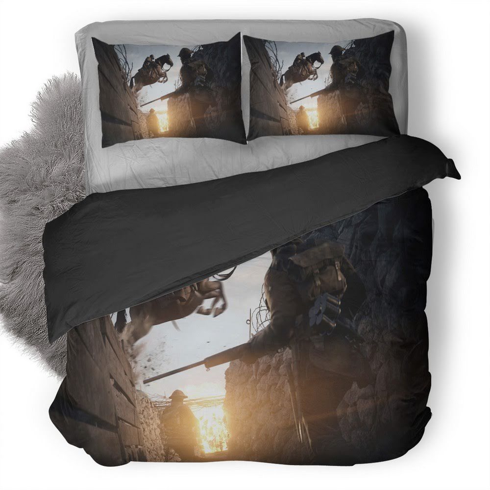 Battlefield 35 3D Customized Duvet Cover Bedding Set