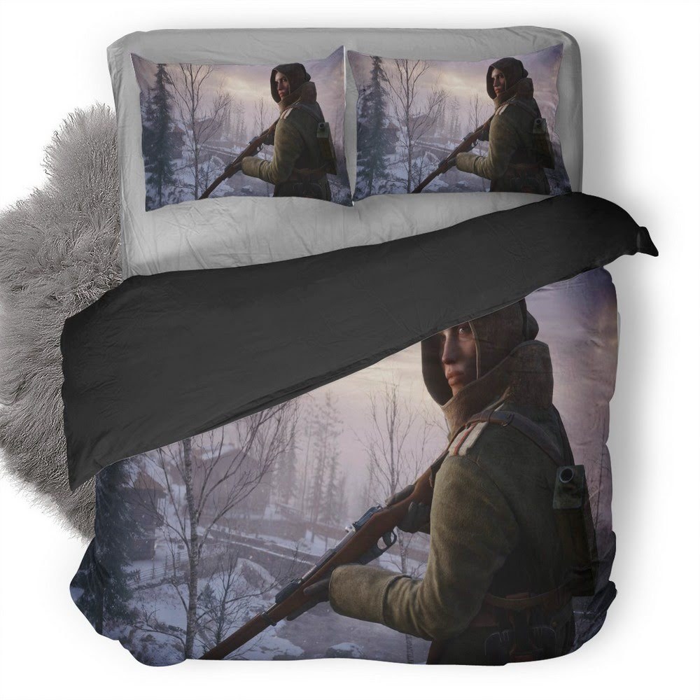 Battlefield 36 3D Customized Duvet Cover Bedding Set