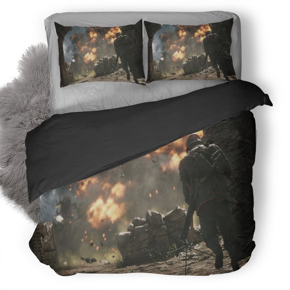 Battlefield 37 3D Customized Duvet Cover Bedding Set