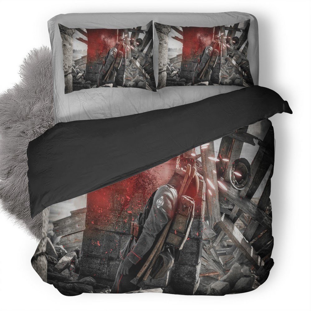 Battlefield 38 3D Customized Duvet Cover Bedding Set