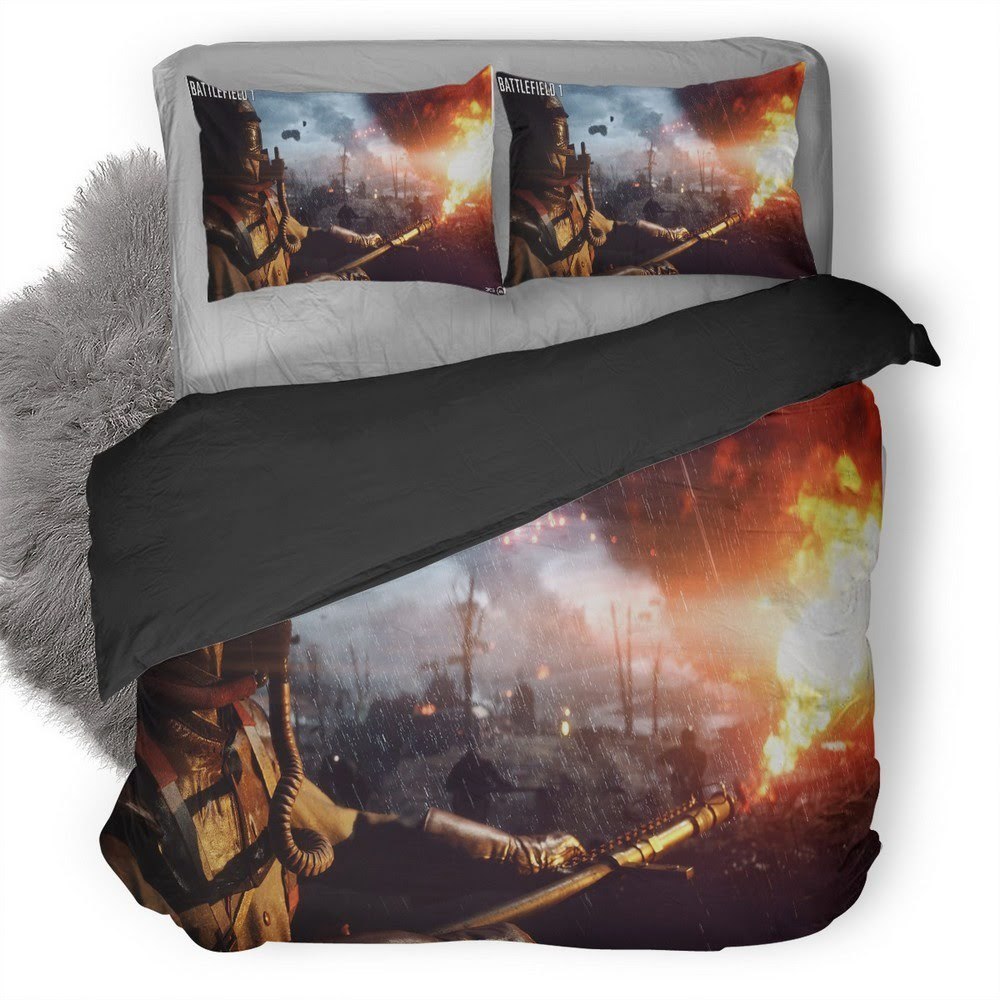 Battlefield 3D Customized Duvet Cover Bedding Set