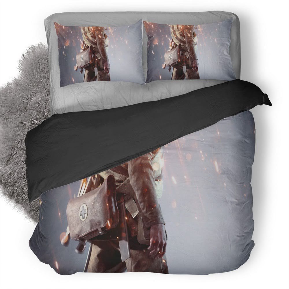 Battlefield 3D Customized Duvet Cover Bedding Set