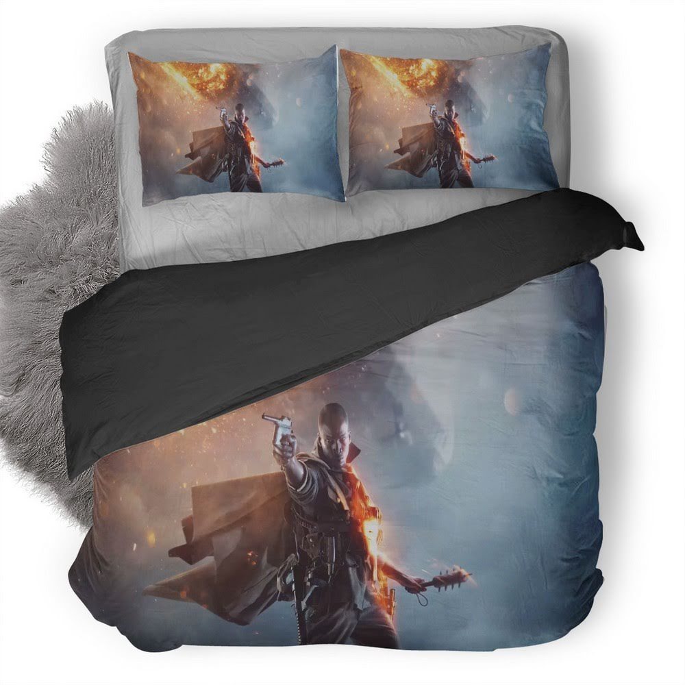 Battlefield 50 3D Customized Duvet Cover Bedding Set