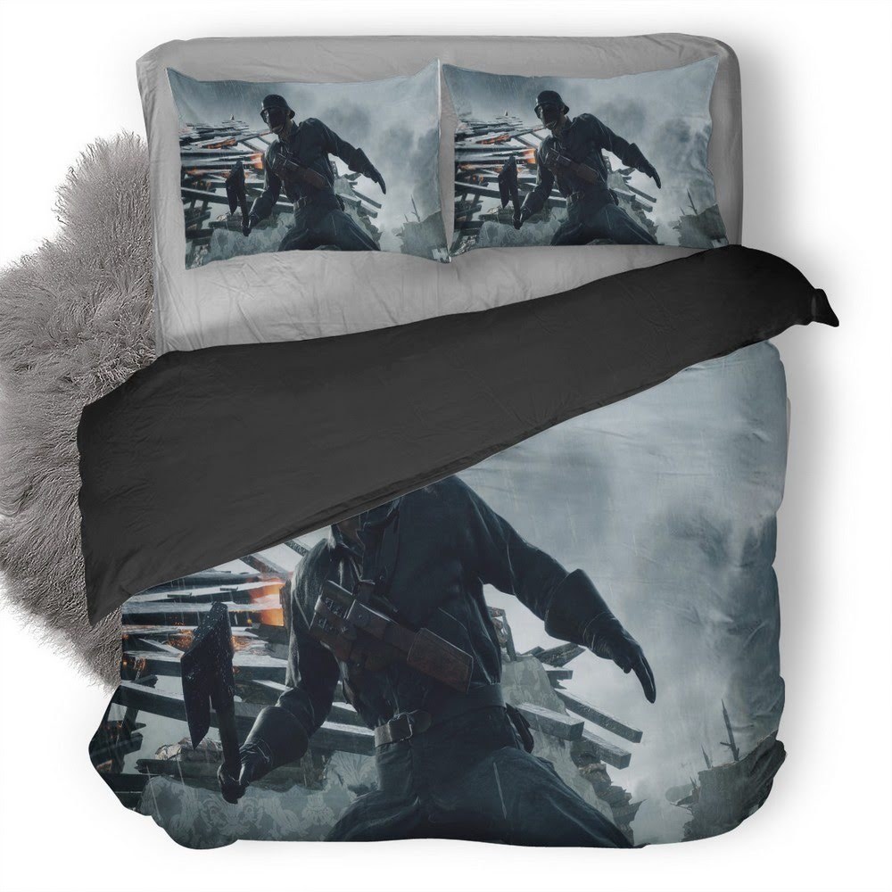 Battlefield 51 3D Customized Duvet Cover Bedding Set