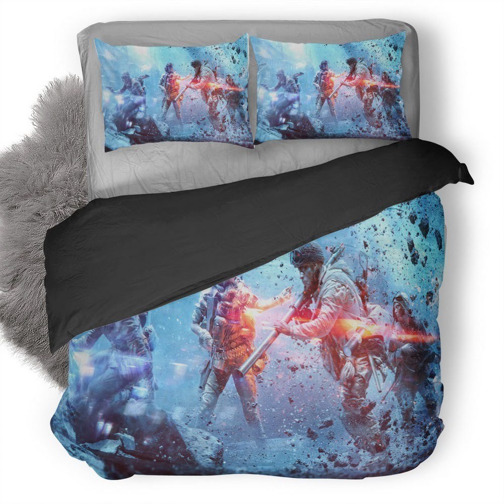 Battlefield 59 3D Customized Duvet Cover Bedding Set