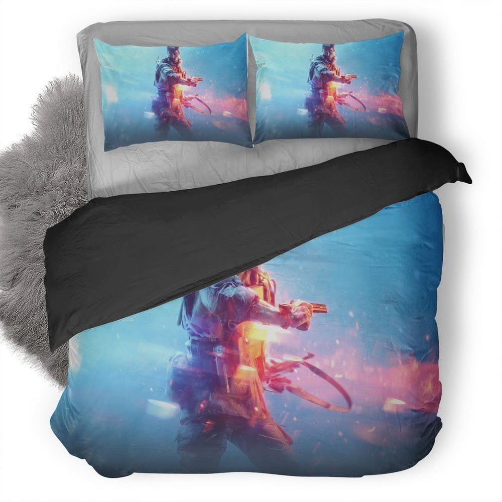 Battlefield 69 3D Customized Duvet Cover Bedding Set