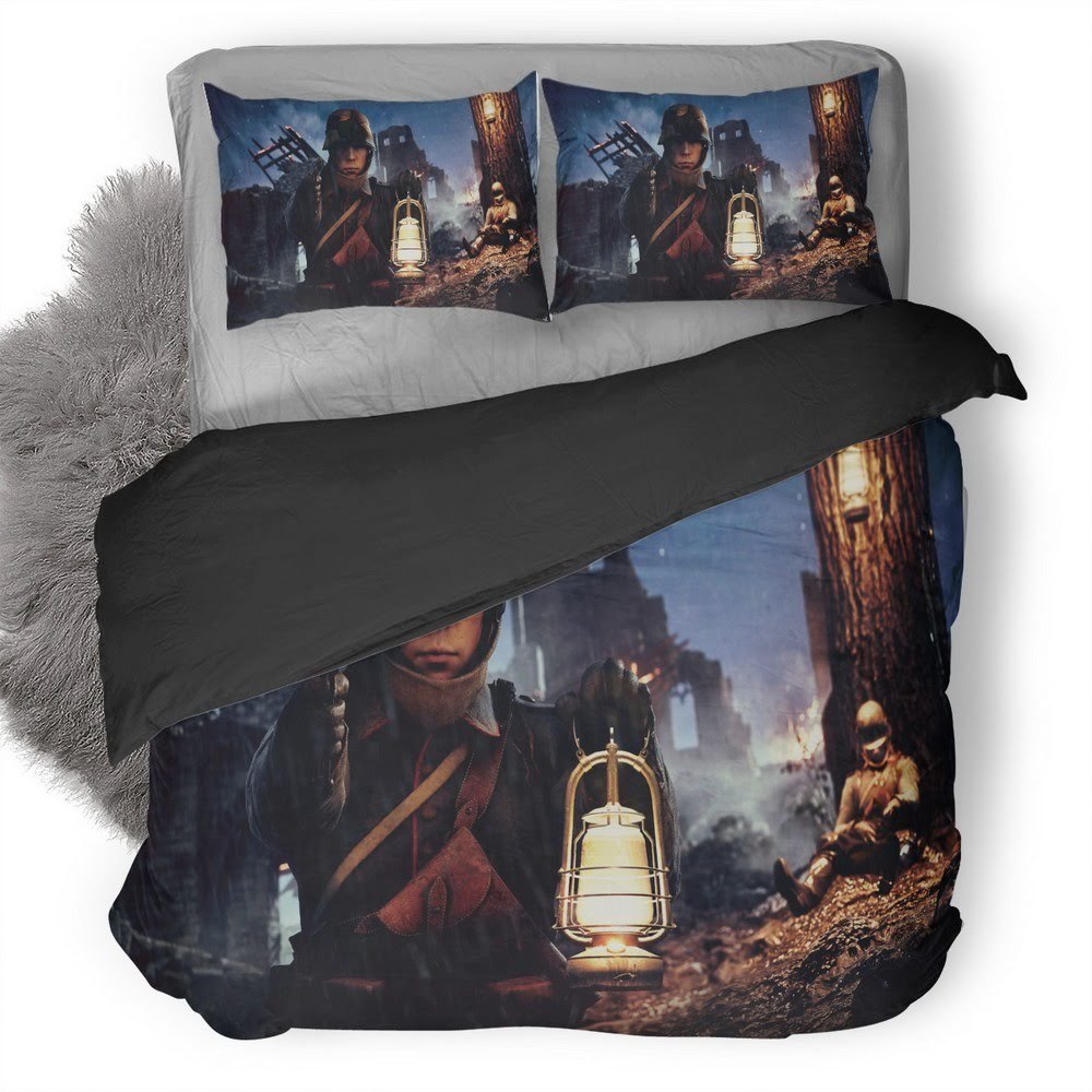 Battlefield 73 3D Customized Duvet Cover Bedding Set