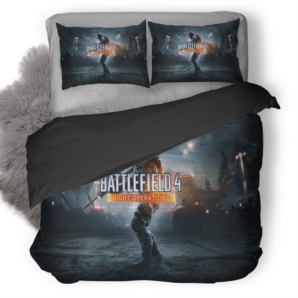 Battlefield 76 3D Customized Duvet Cover Bedding Set