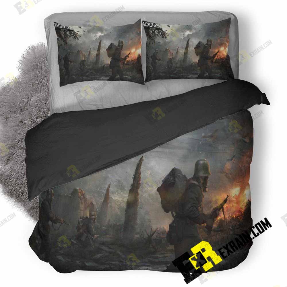 Battlefield Apocalypse 3D Customized Duvet Cover Bedding Set