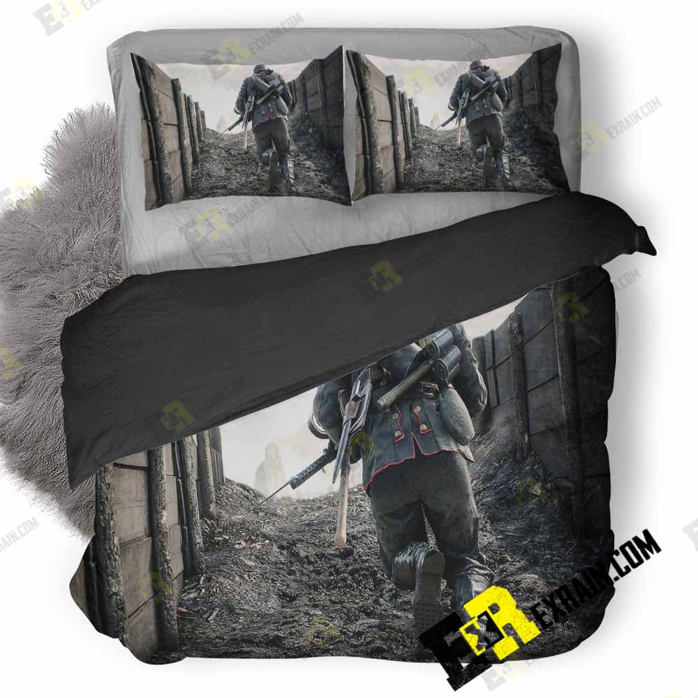 Battlefield Full Hd To 3D Customized Duvet Cover Bedding Set