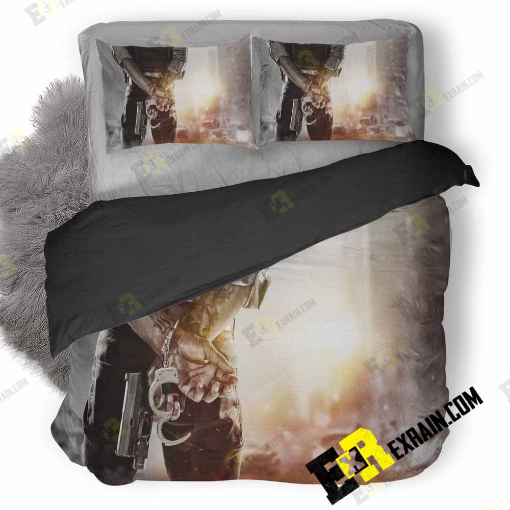 Battlefield Hardline P 3D Customized Duvet Cover Bedding Set