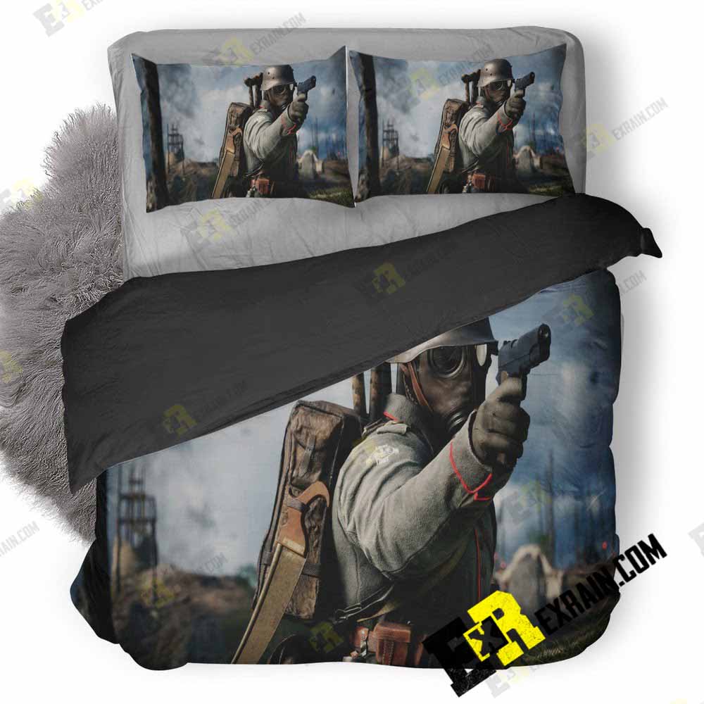 Battlefield Hd Pic 3D Customized Duvet Cover Bedding Set