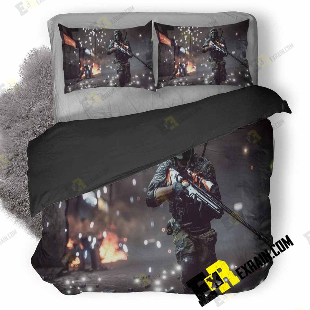 Battlefield Hd Qu 3D Customized Duvet Cover Bedding Set
