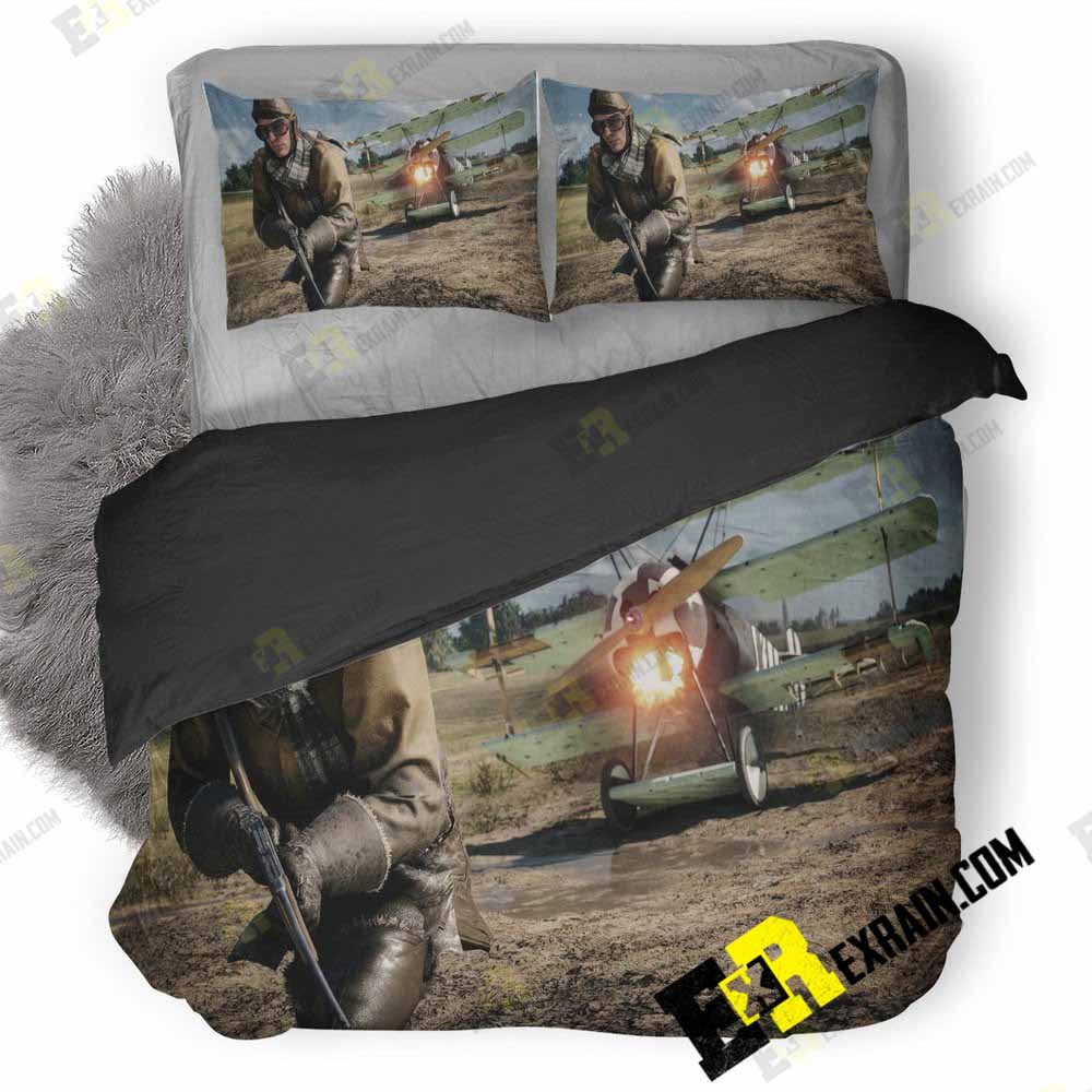 Battlefield In Game Ap 3D Customized Duvet Cover Bedding Set