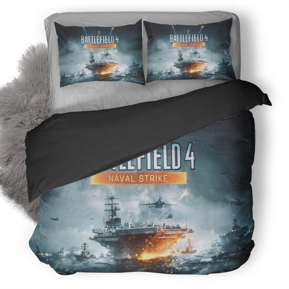 Battlefield Naval Strike 3D Customized Duvet Cover Bedding Set