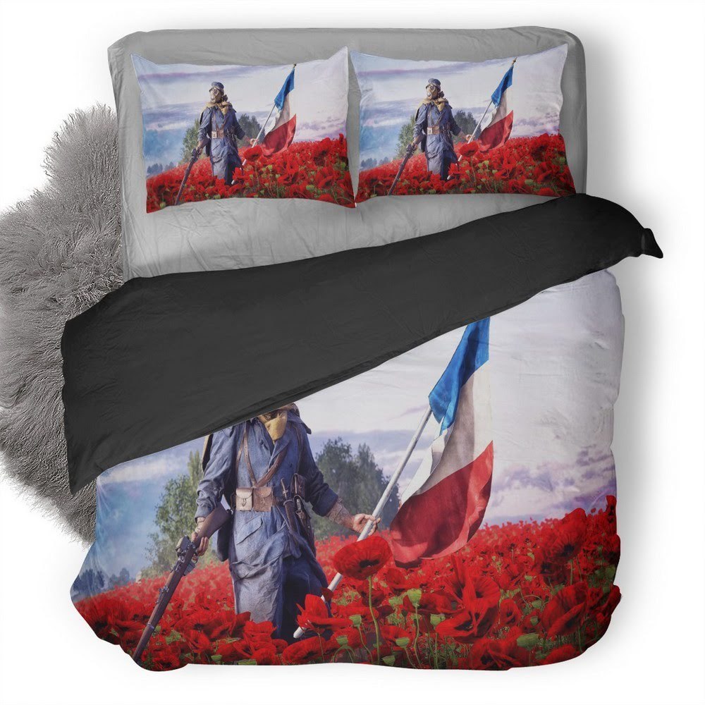 Battlefield Soldier 11 3D Customized Duvet Cover Bedding Set