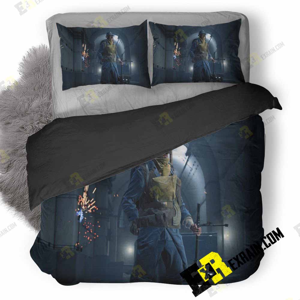 Battlefield Solider Ug 3D Customized Duvet Cover Bedding Set
