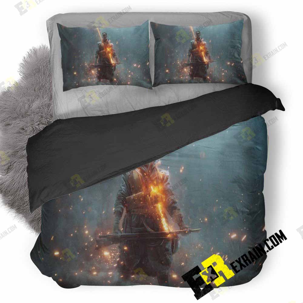 Battlefield They Shall Not Pass Uu 3D Customized Duvet Cover Bedding Set