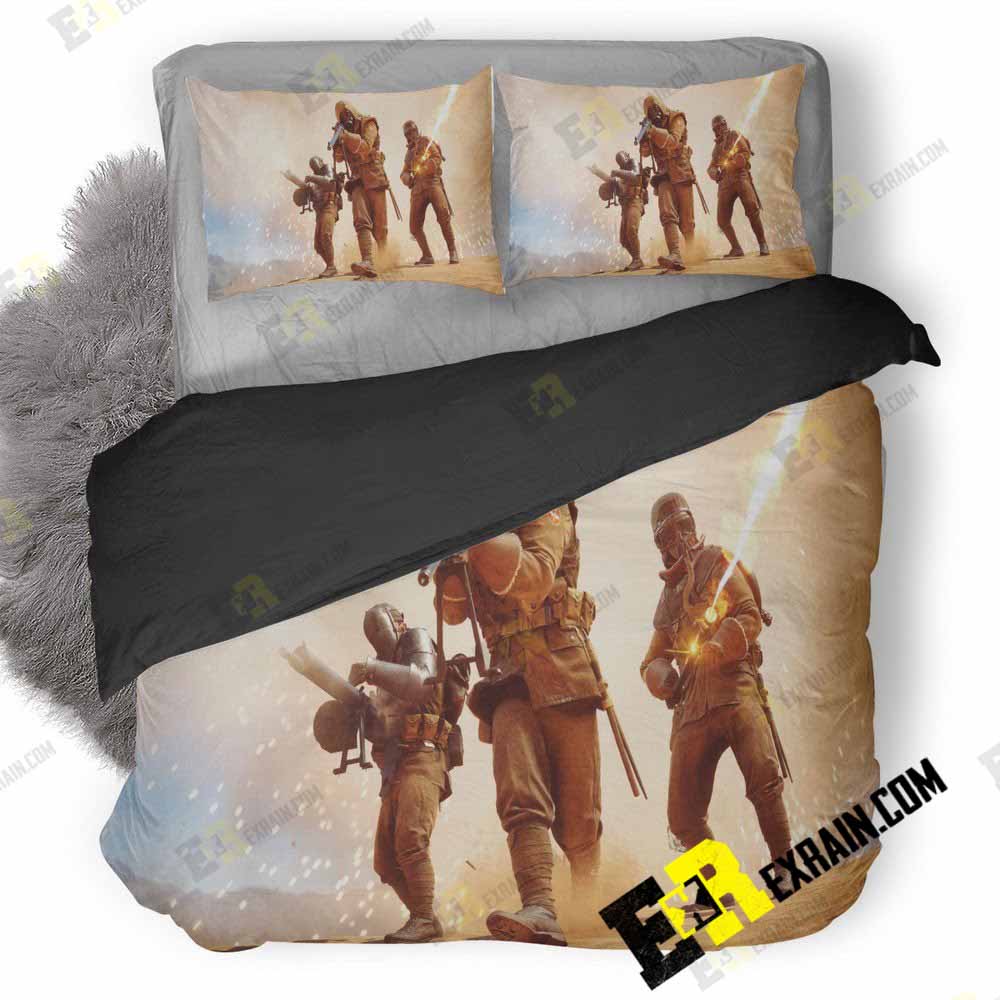 Battlefield Three Amigos 3D Customized Duvet Cover Bedding Set