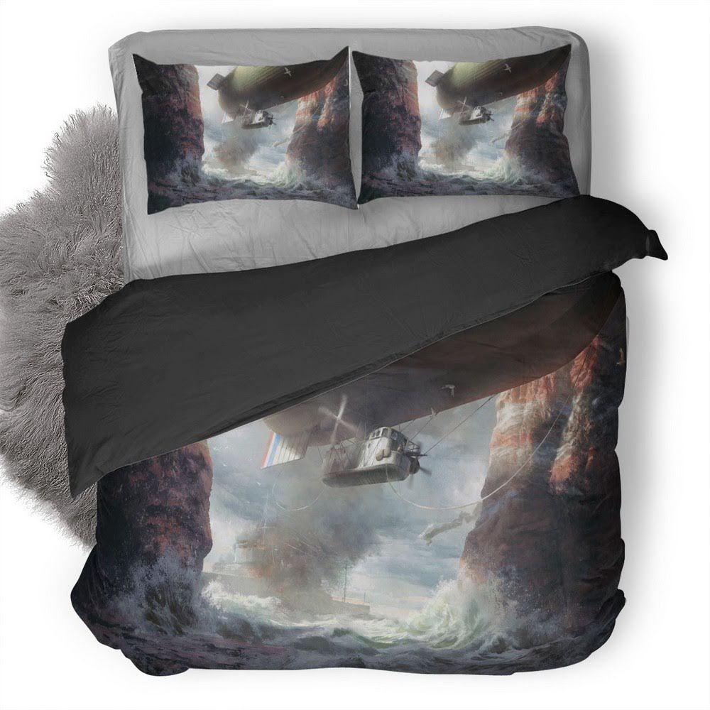 Battlefield Turning Tides 3D Customized Duvet Cover Bedding Set