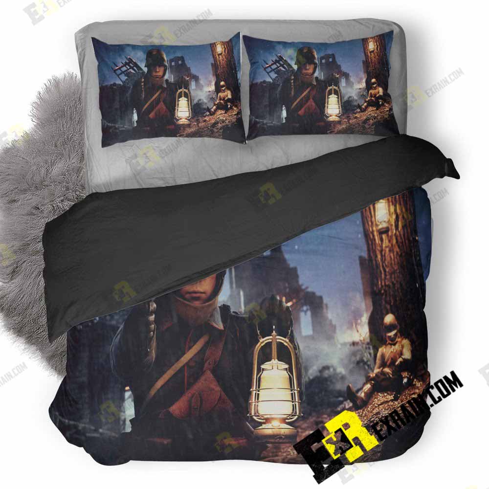 Battlefield Video Game 3D Customized Duvet Cover Bedding Set