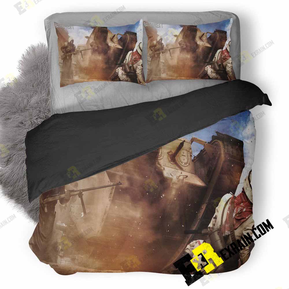 Battlefield Xbox Game Wide 3D Customized Duvet Cover Bedding Set
