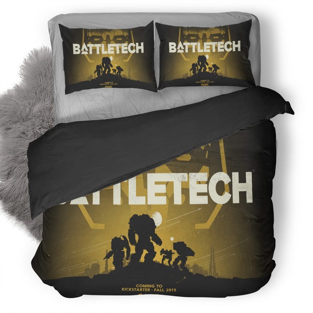 Battletech 3D Customized Duvet Cover Bedding Set