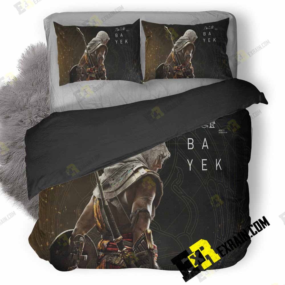 Bayek Assassins Creed Origins Qw 3D Customized Duvet Cover Bedding Set