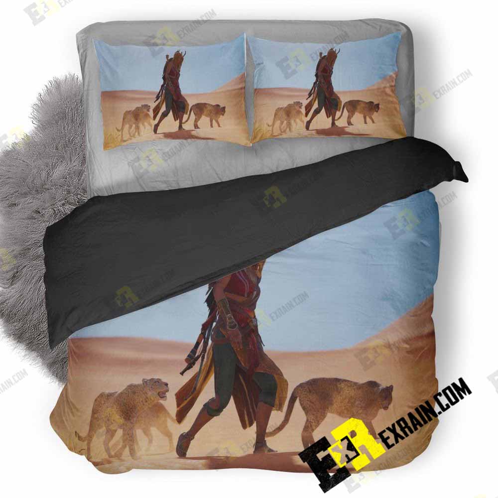 Bayek Assassins Creed Origins Ubisoft Ny 3D Customized Duvet Cover Bedding Set