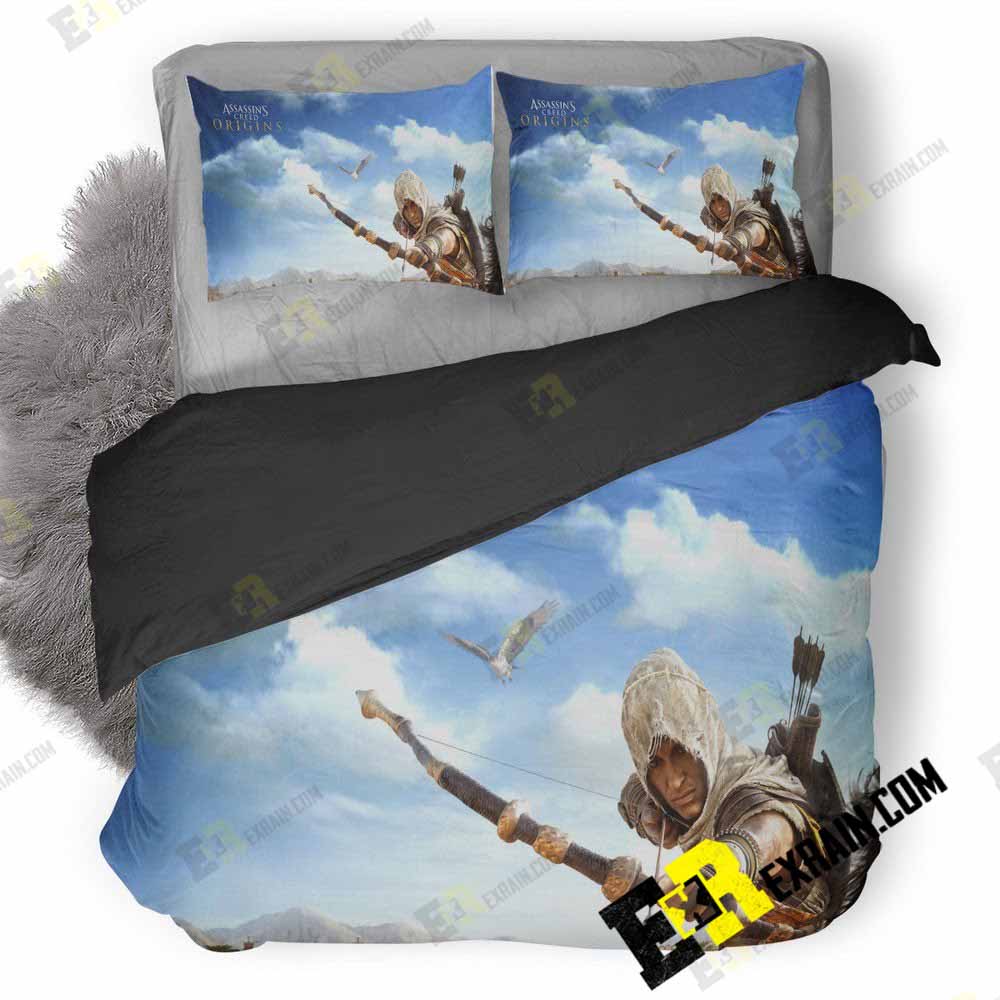 Bayek Of Siwa Assassins Creed Origins Oh 3D Customized Duvet Cover Bedding Set