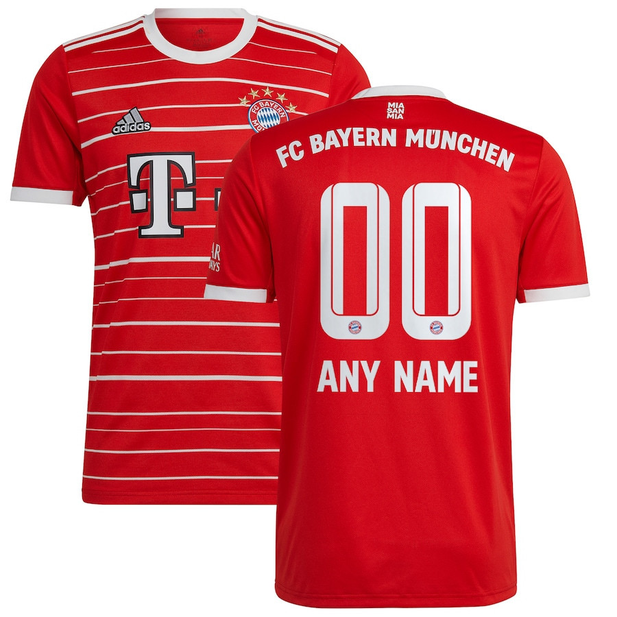 Bayern Munich 2022/23 Home Player Custom Soccer Jersey – Red