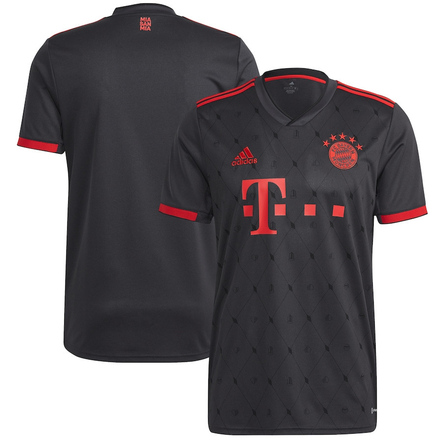 Bayern Munich 2022/23 Third Soccer Jersey – Charcoal