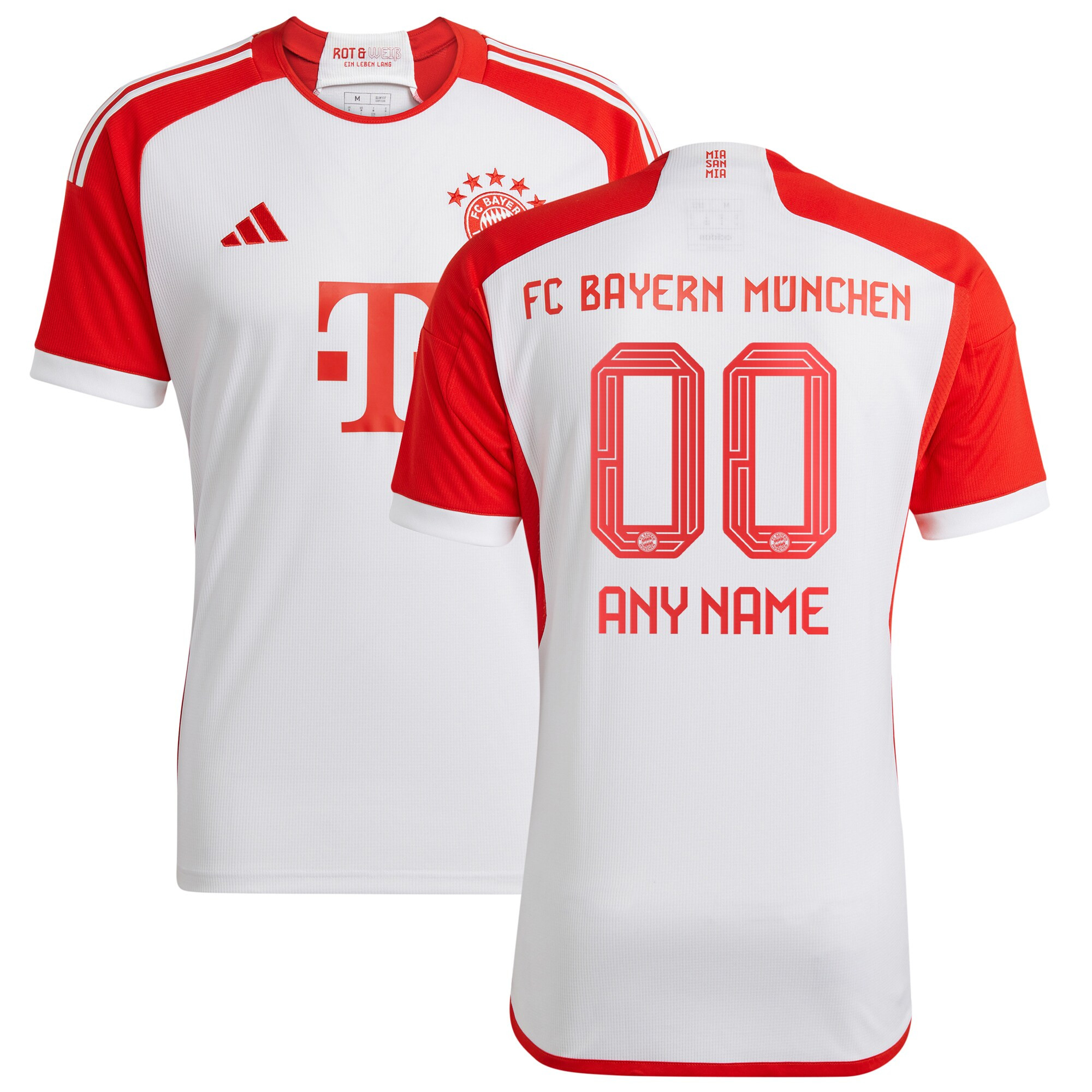 Bayern Munich 2023/24 Home Custom Soccer Jersey – White
