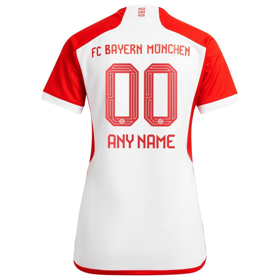Bayern Munich 2023/24 Home Custom Women Soccer Jersey – White