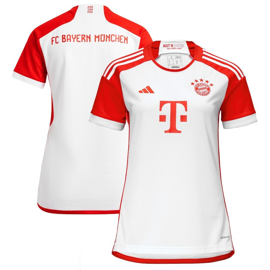 Bayern Munich 2023/24 Home Women Soccer Jersey – White