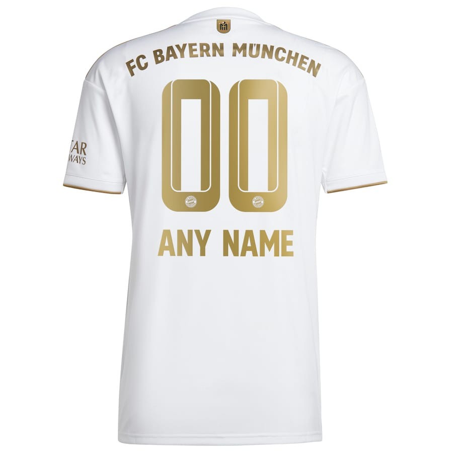 Bayern Munich 2022/23 Away Custom Soccer Jersey – White Bayern Munich 2022/23 Away Custom Soccer Jersey – White