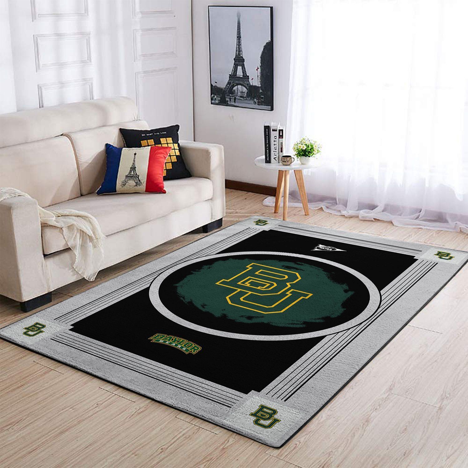 Baylor Bears Living Room Area Rectangle Rug