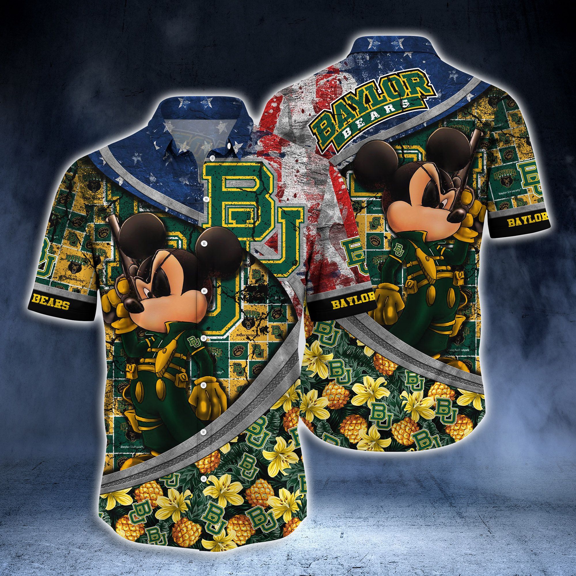 Baylor Bears NCAA -Hawaii Shirt Style Hot Trending