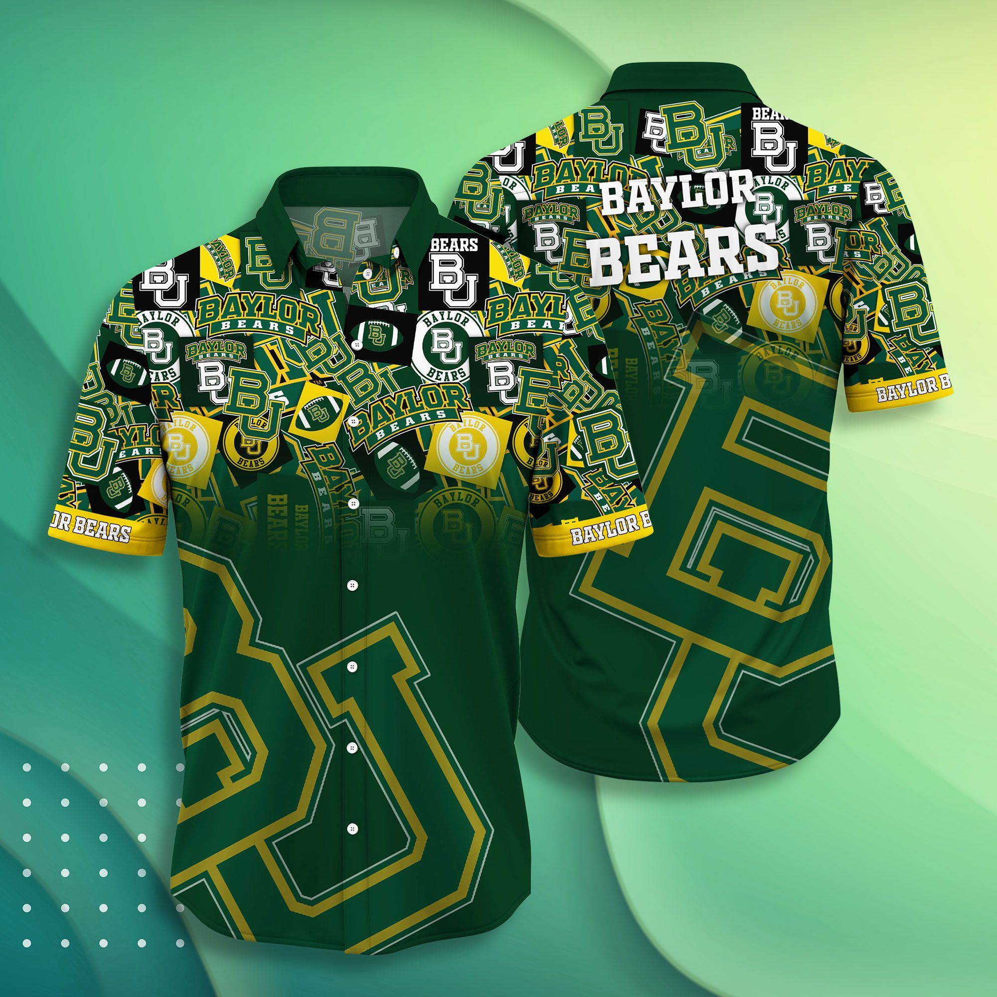 Baylor Bears NCAA -Hawaii Shirt Style Hot Trending Summer-Hawaiian NACC