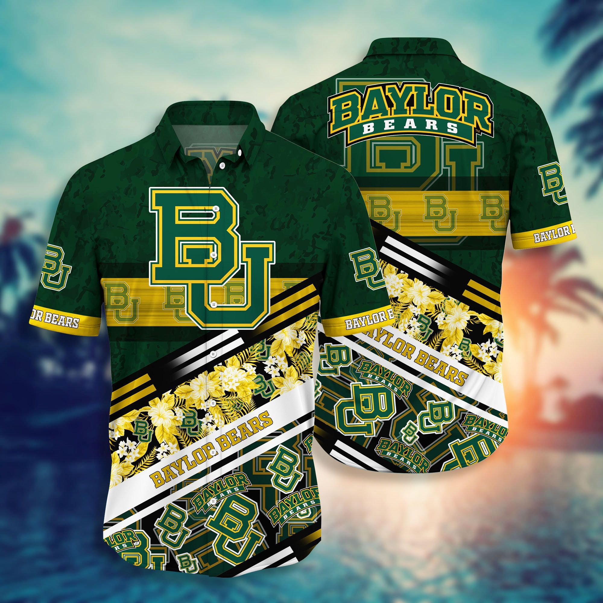 Baylor Bears NCAA -Hawaii Shirt Style Hot Trending Summer-Hawaiian