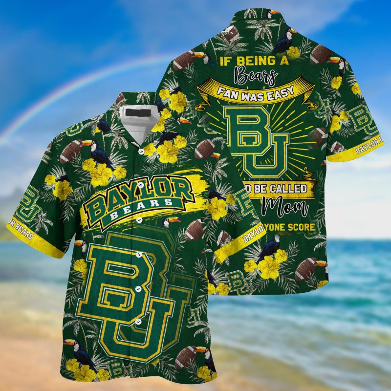 Baylor Bears NCAA Summer – Hawaii Shirt For This Season – Gift For Sport Lovers Sporty Mom Lets Everyone Score