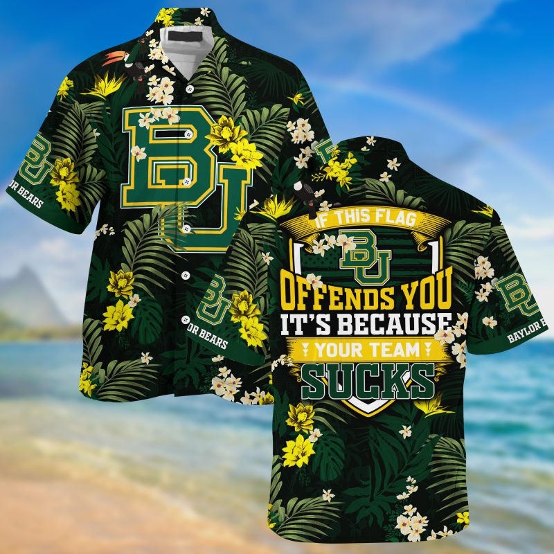 Baylor Bears NCAA Summer – Hawaii Shirt For This Season – Gift For Sport Lovers With Tropical Patterns